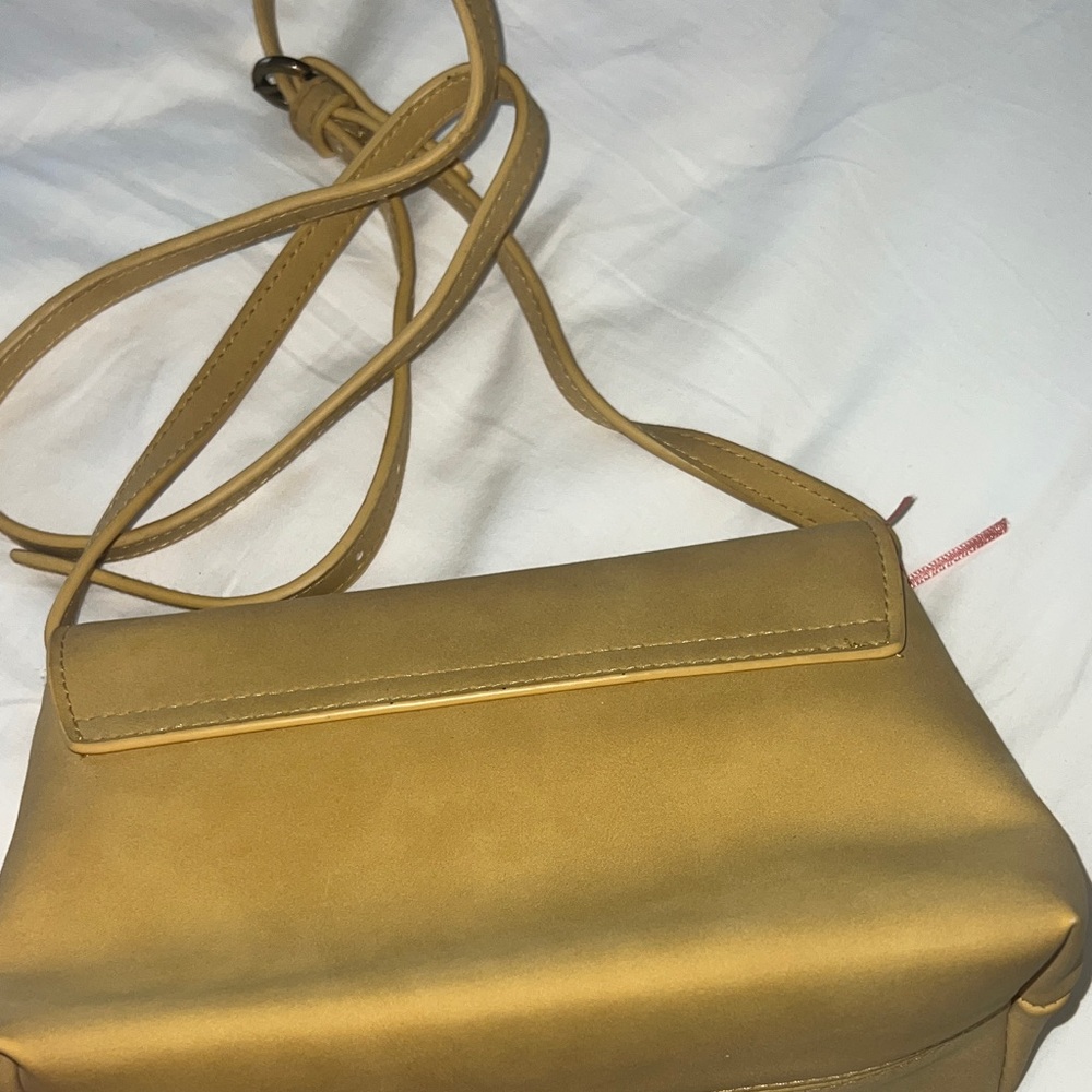 Yellow Suede Bag - Picture 3 of 15